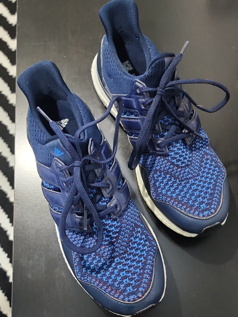 adidas Men's Navy Ultraboost Golf Shoes